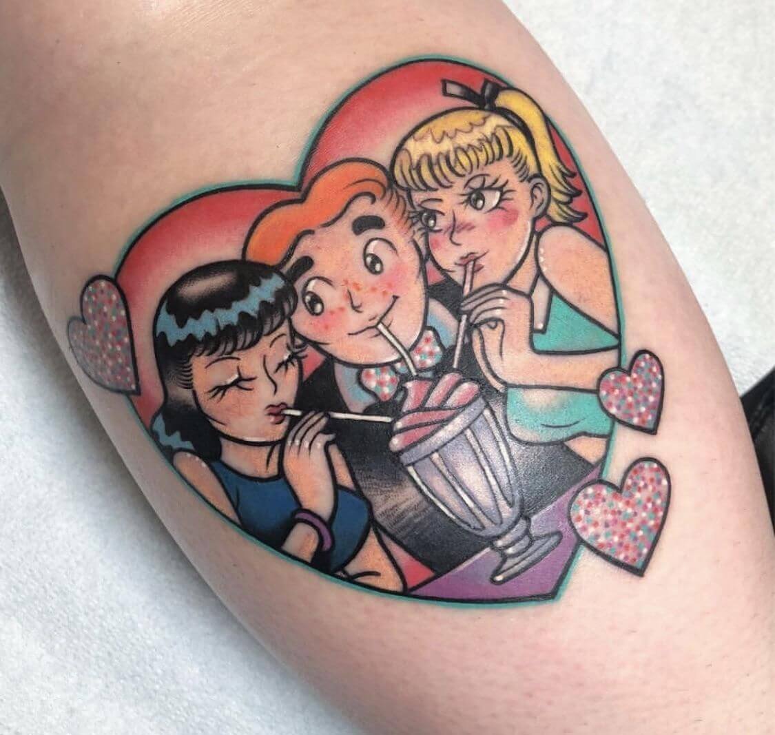Avid Archie Comic Tattoo