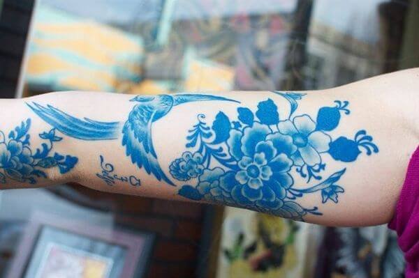 Blue Together tattoo