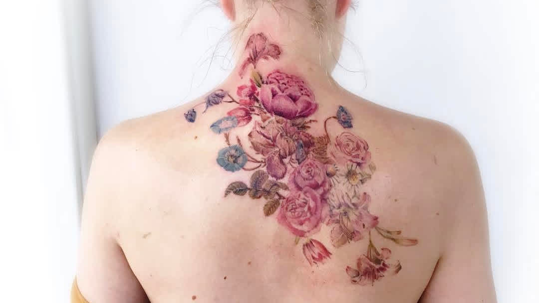 Floral Print tattoo