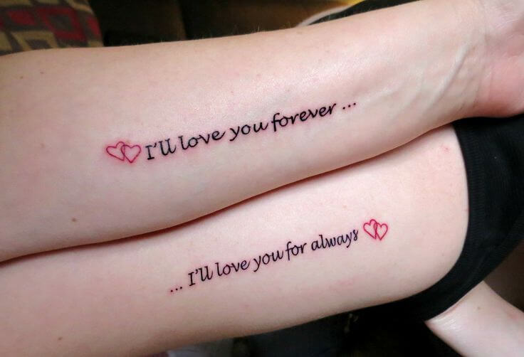Forever and Always tattoo