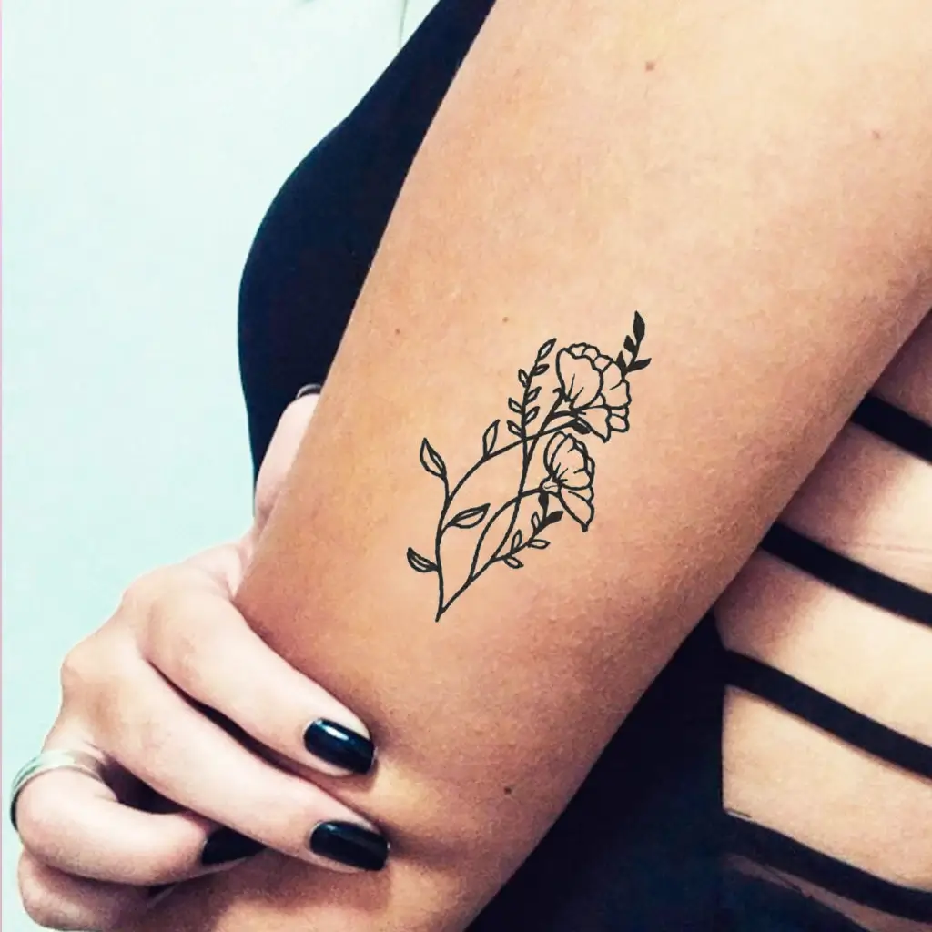 Petunia Centre tattoo