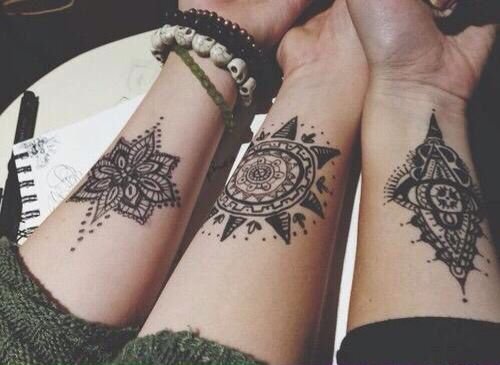 Trio Art tattoo